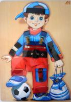 Развивающая игра-застежка "Алешка"