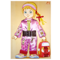 Развивающая игра-замочки "Аленка"