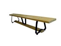 Гимнастическая скамейка на металлических ножках (3 м)