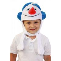Шапочка "Снеговичок"
