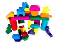 Конструктор "Забавные формы", 40 деталей