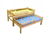 Кровать детская двухъярусная выкатная СТАНДАРТ