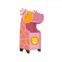 СТЕЛЛАЖНАЯ НАКЛОННАЯ СИСТЕМА ХРАНЕНИЯ С ДЕКОРАЦИЕЙ "ЖИРАФ" 360х400х1050 мм