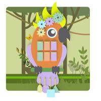 Развивающая панель «Попугай»