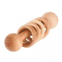 Деревянная погремушка "Колечки на палочке"