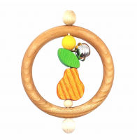 Погремушка "Груша" с бубенчиком