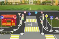 Автогородок "Юный пешеход" (срок изготовления 14 дней)