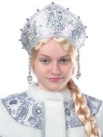 Кокошник для Снегурочки