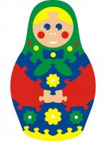 Мозаика мягкая "Матрешка"