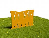 Забор из Экопластика "Слободка" 