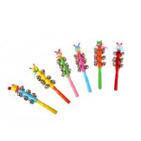 Игрушка музыкальная - погремушка "Звери с бантиком и бубенцами"