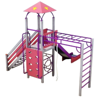 Игровой комплекс 19 скат нерж. (h=0,9 м)