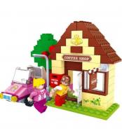 Конструктор "Город" набор, 128 деталей