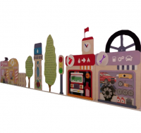 Набор декоративно-развивающих панелей «Миниград»