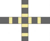 Имитация проезжей части 11*9 м