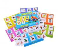 Лото 36 фишек. "Животные"