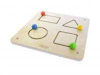 Панель "Геометрические скользящие фигуры"