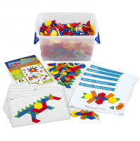 Мозаика "Геометрические фигуры". Набор для класса