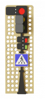 Элемент настенной панели "Светофор" ПДД