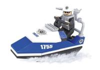 Конструктор "Полиция" катер 45 деталей