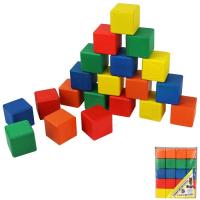 Набор кубиков 16 деталей (дерево)