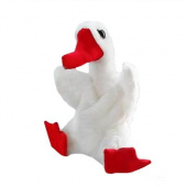 Перчаточная кукла "Весёлый гусь" (белый)