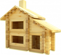 Конструктор "Разборный домик №1", 110 деталей