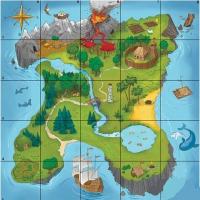 Поле игровое "Остров" (75х75 см)