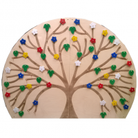 Тактильный развивающий модуль "4 сезона"