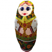 Карнавальный костюм для взрослых "Матрешка"