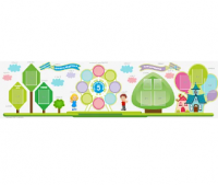 Комплект стендов для группы детского сада №3