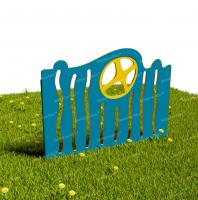 Забор из Экопластика "Водоросли"