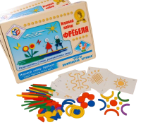Игровой набор Фребеля "Узоры. Дымковская игрушка"