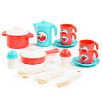 Набор детской посуды "Настенька", на 4 персоны