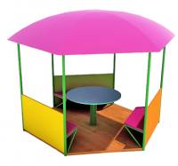 Беседка для детской площадки