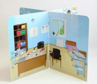 Напольная ширма "Профессии" №1