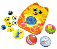 Конструктор Эмоциональный котик (фанера, УФ печать)