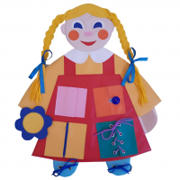 "Аленушка" дидактическая игрушка настенная